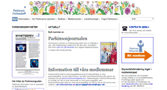 Desktop Screenshot of lfovik.parkinsonforbundet.se