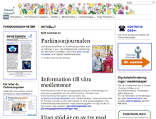 Tablet Screenshot of lfovik.parkinsonforbundet.se